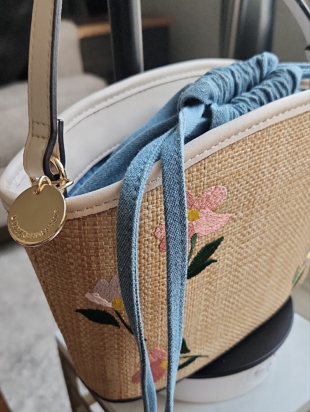 Draper James RSVP Ellie Basket Crossbody Bag